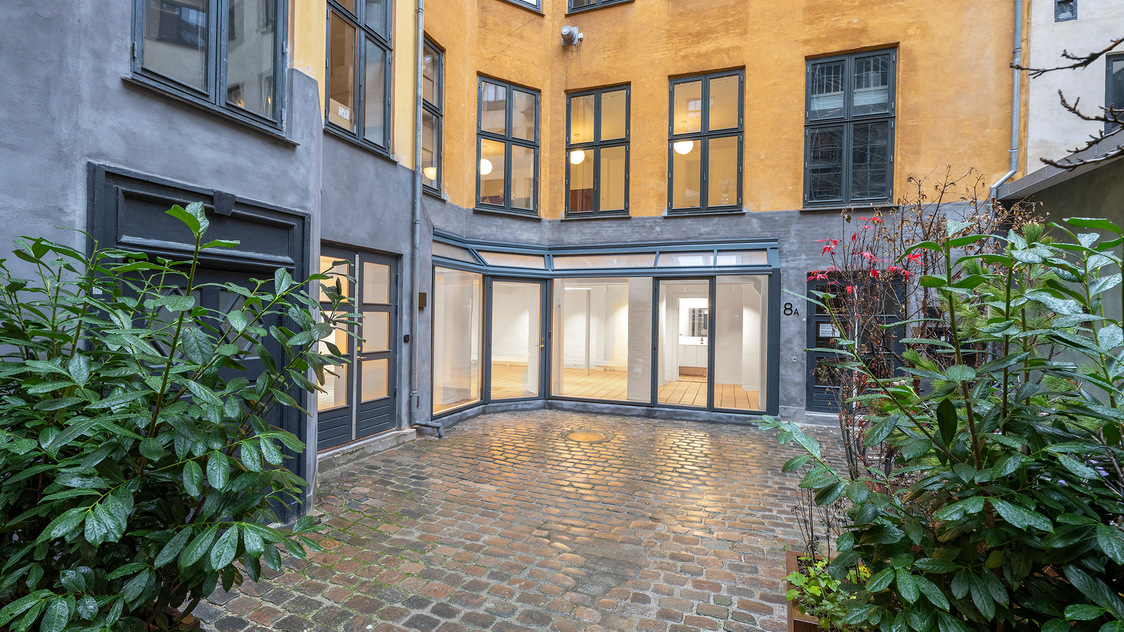 Facade til butik på Kronprinsensgade 8, st. baghuset, 1114 København K | Billede til print