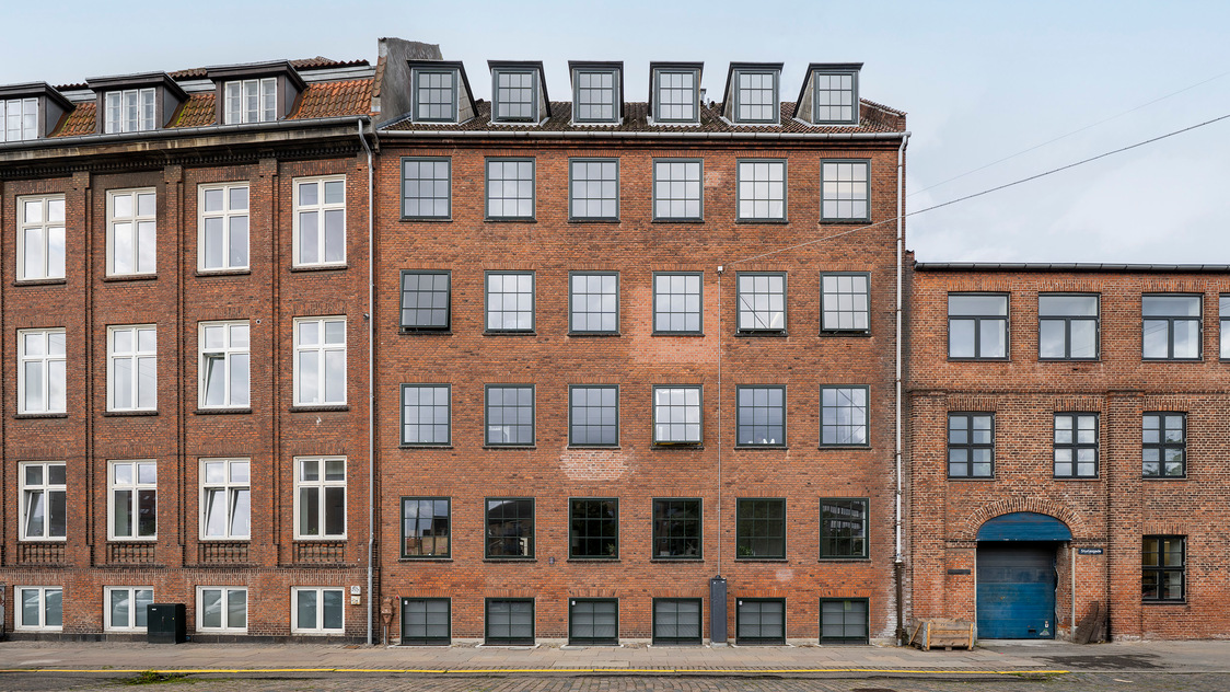 Facade til lager på Kigkurren 8P, parterre, 2300 København S | Billede til print