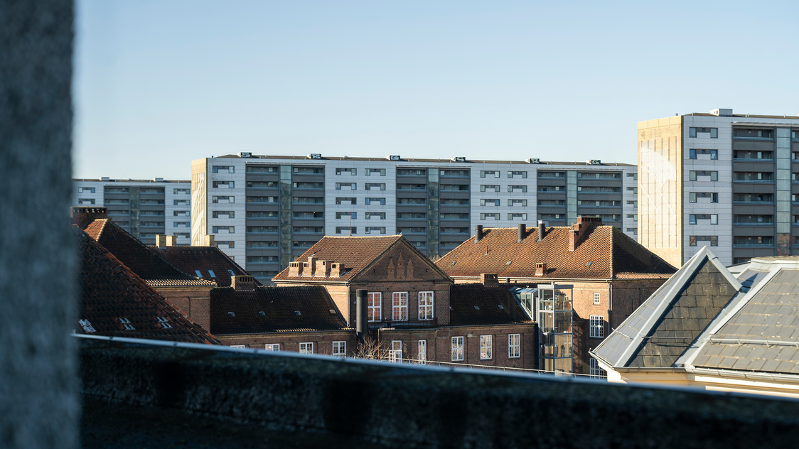 Udsigt fra kontor på Esromgade 15, opg. 2, 5. sal, LM 2503, 2200 København N | Billede til print