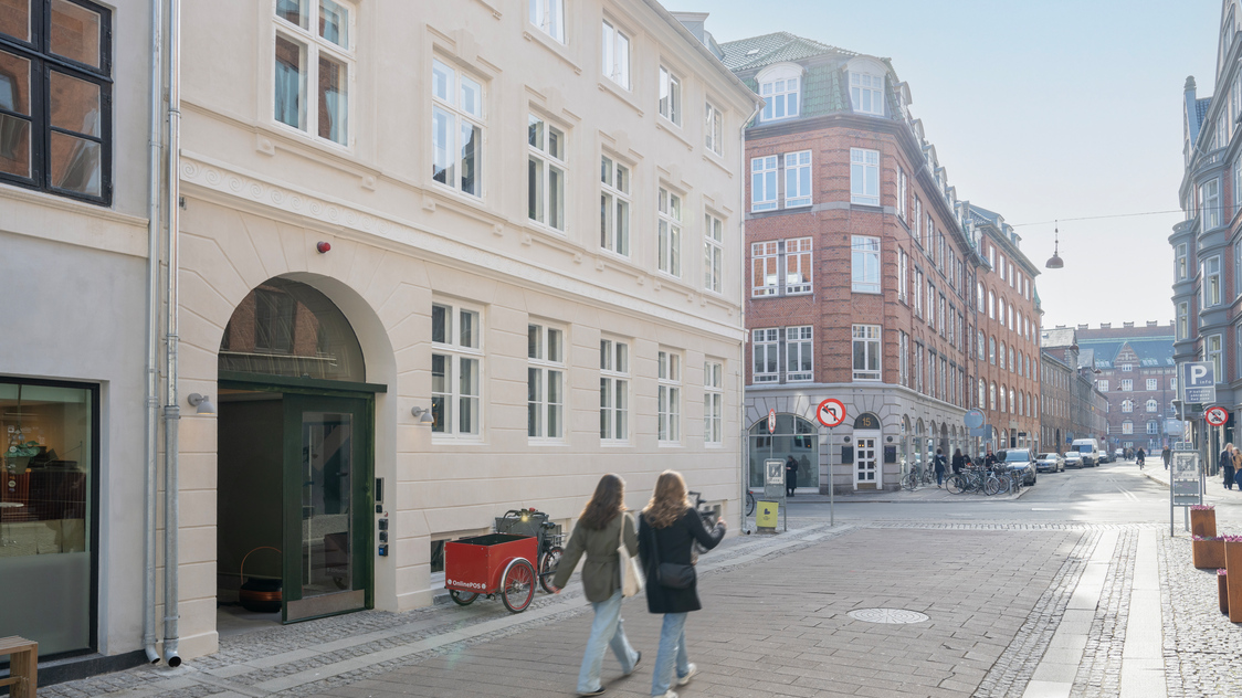 Område til kontor på Kompagnistræde 43, 2. sal, 1208 København K. | Billede til print