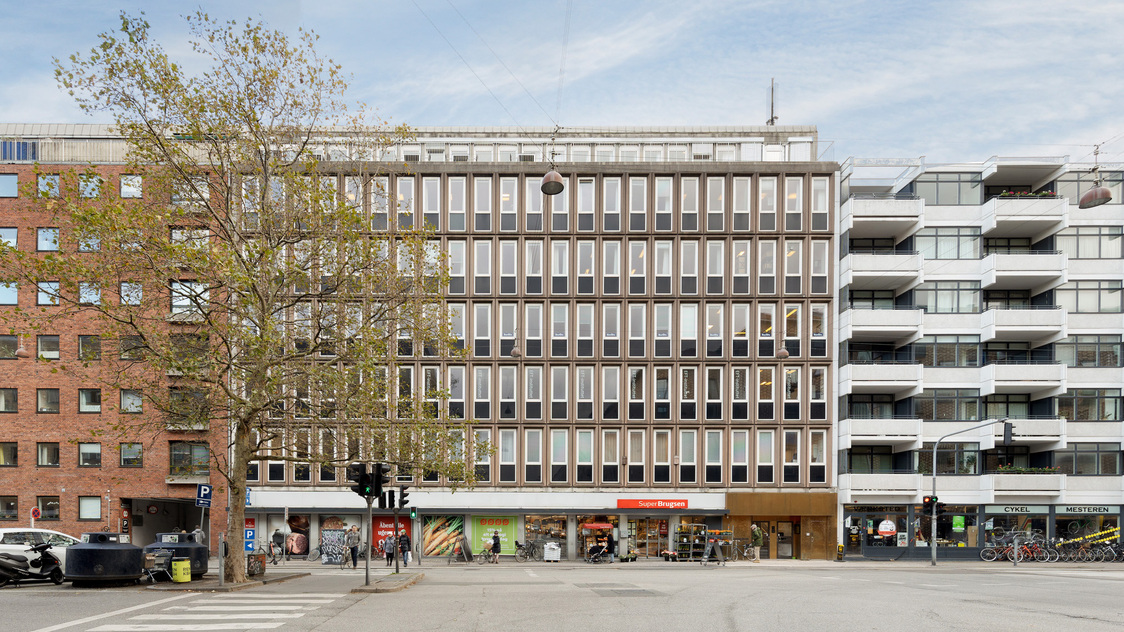 Facade til Borgergade 28, 5. sal, 1300 København K | Billede til print